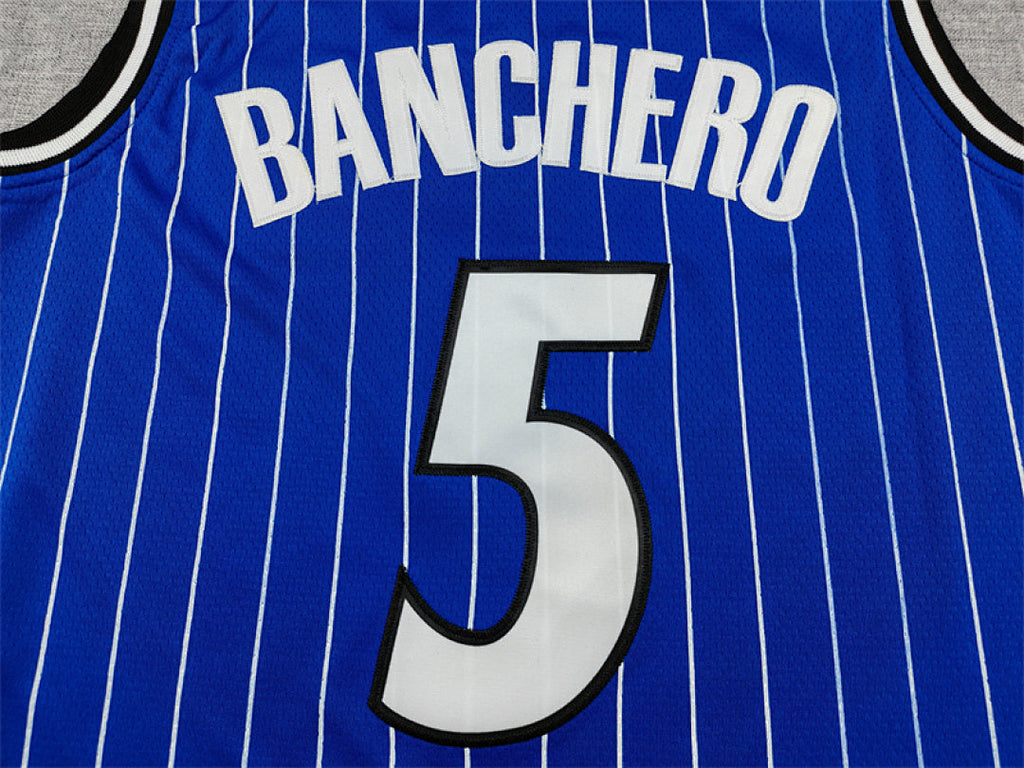 Paolo Banchero#5 Orlando Magic City Edition Swingman Embroidered Jersey