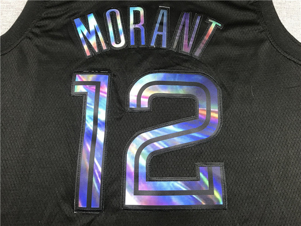 Ja Morant# 12 Memphis Grizzlies City Edition Swingman Embroidered Jersey