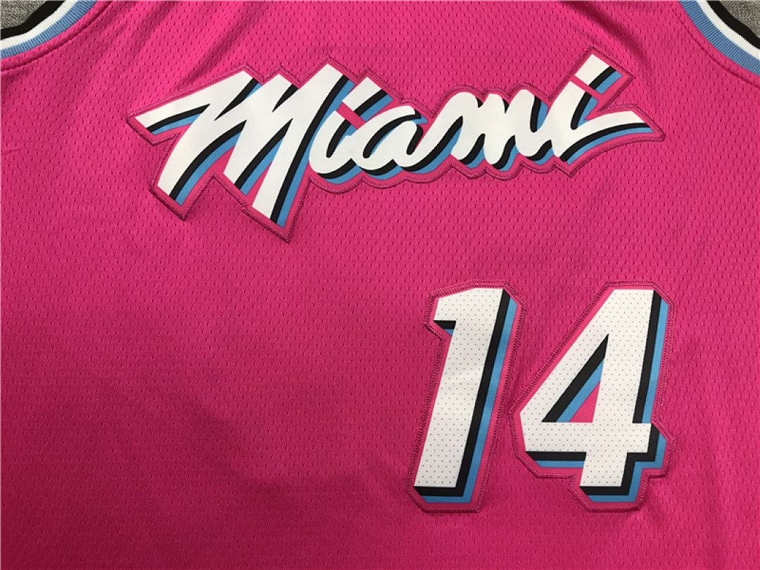 Tyler Herro# 14 Miami Heat  City Edition Swingman Embroidered Jersey