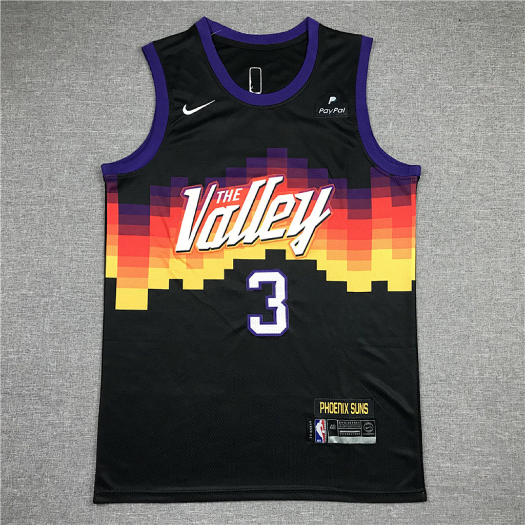 Chris Paul #3 Phoenix Suns Black City Edition Swingman Embroidered Jersey
