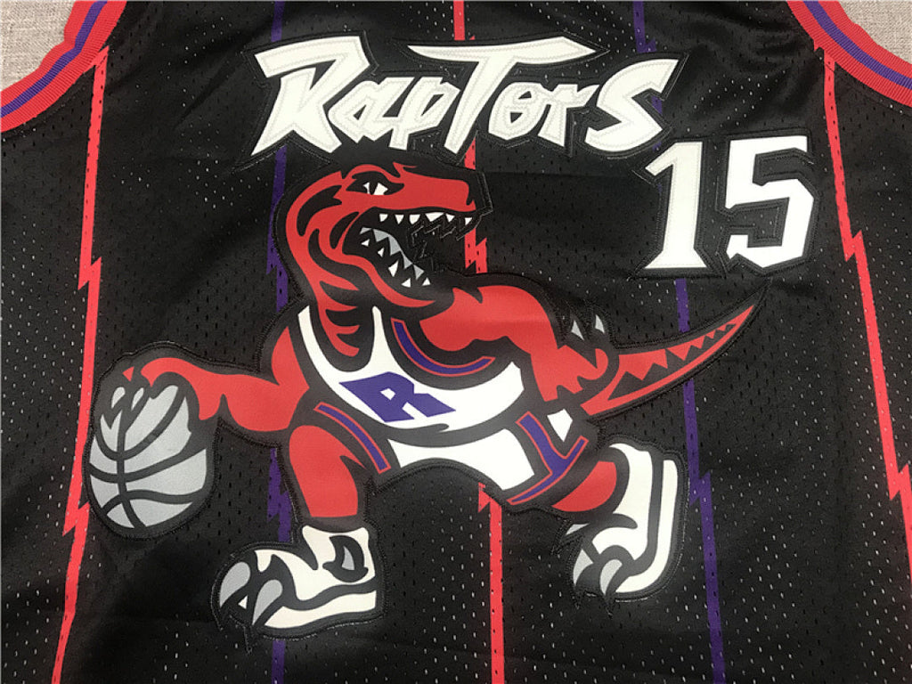 Vincent Carter #15 Toronto Raptors 1998-99 Throwback Embroidered Jersey