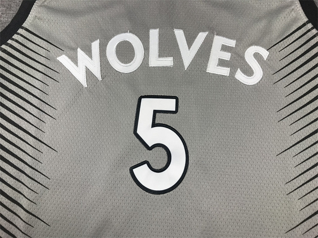 Anthony Edwards #5 Minnesota Timberwolves City Edition Swingman Embroidered Jersey