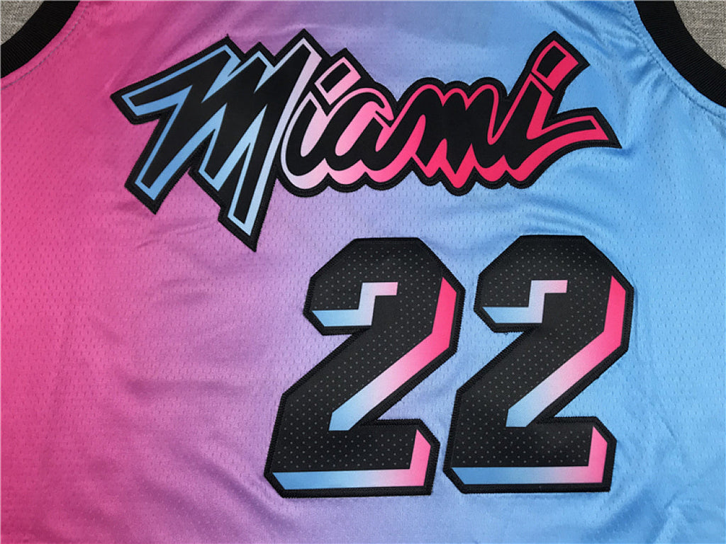 Jimmy Butler# 22 Miami Heat City Edition Swingman Embroidered Jersey