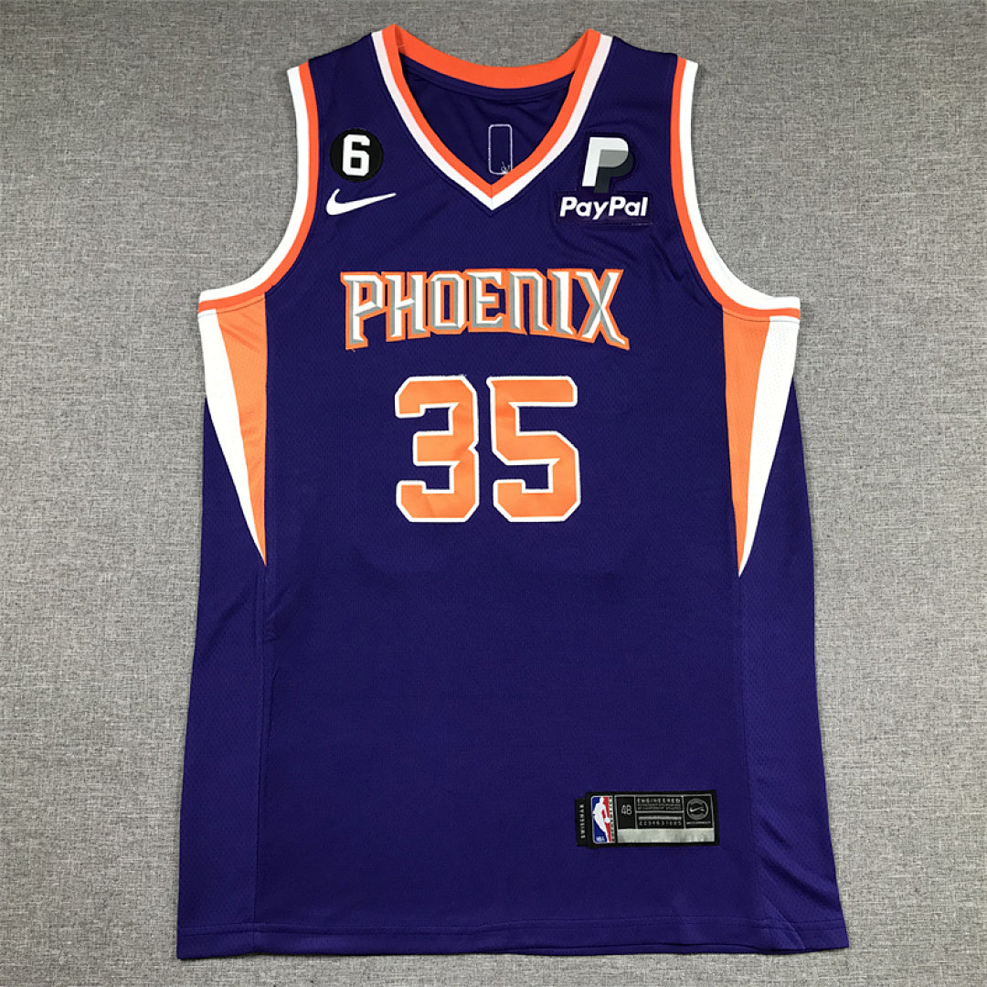 Kevin Durant#35 Phoenix Suns City Edition Swingman Embroidered Jersey