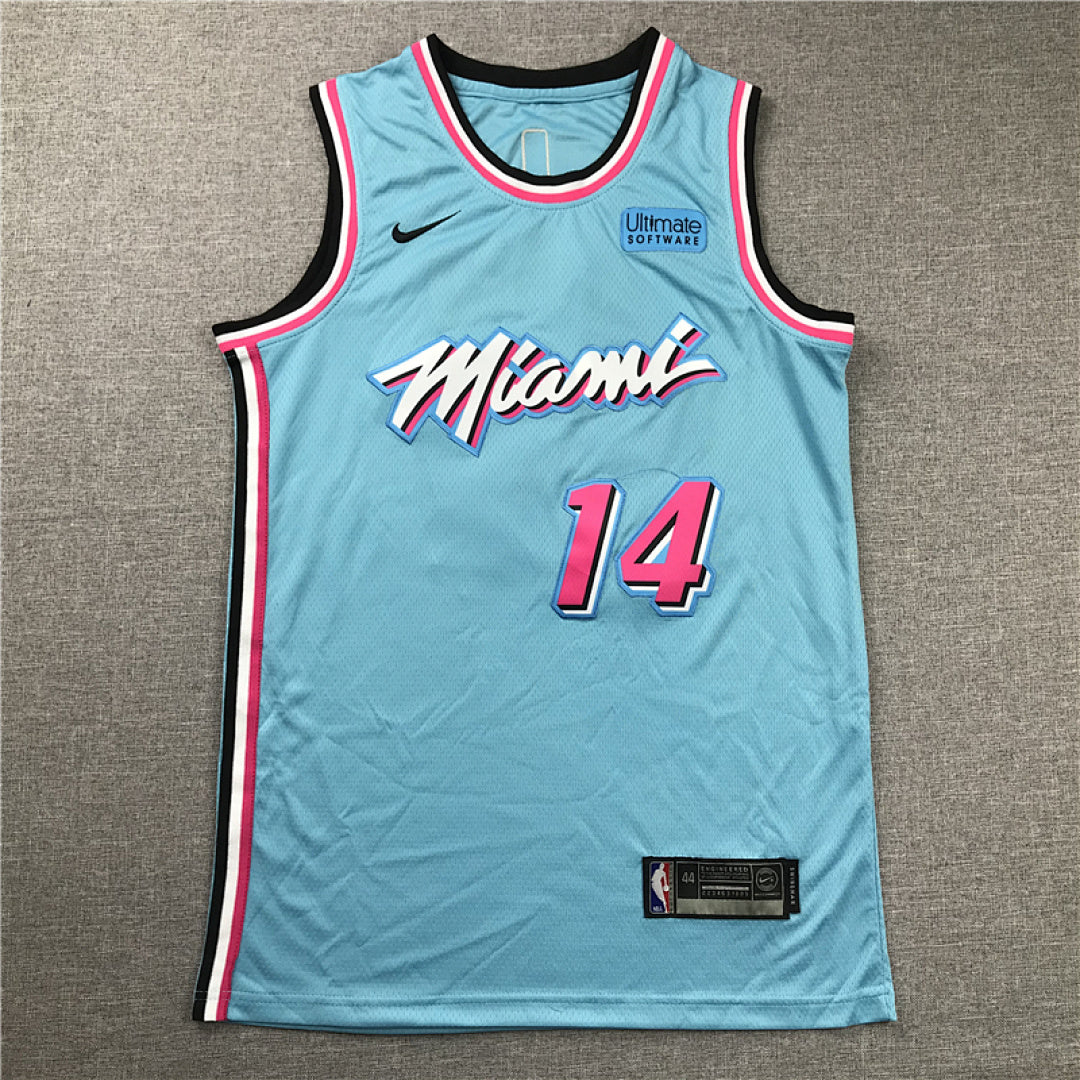 Tyler Herro# 14 Miami Heat  City Edition Swingman Embroidered Jersey