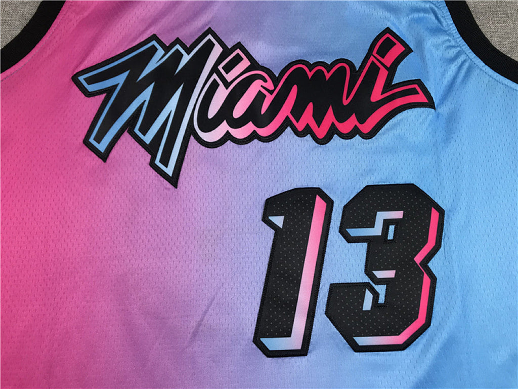 Bam Adebayo# 13 Miami Heat City Edition Swingman Embroidered Jersey