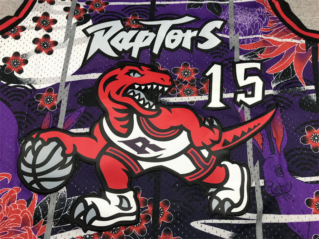 Vince Carter #15 Toronto Raptors 1998-99 (Year of the Rabbit Limited Edition) Throwback Embroidered Jersey