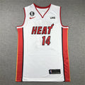 Tyler Herro# 14 Miami Heat White City Edition Swingman Embroidered Jersey