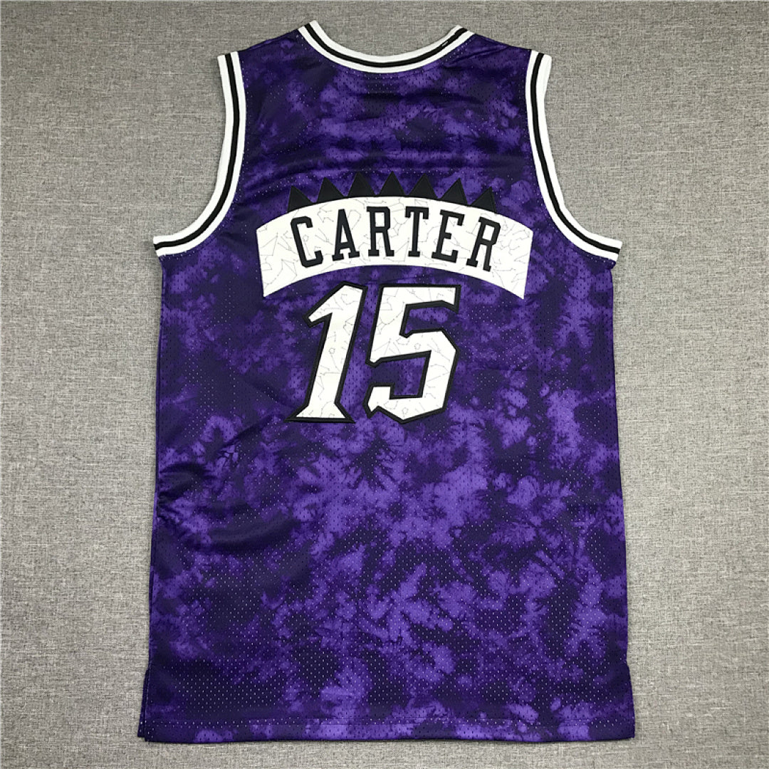 Vincent Carter #15 Toronto Raptors Throwback Embroidered Jersey