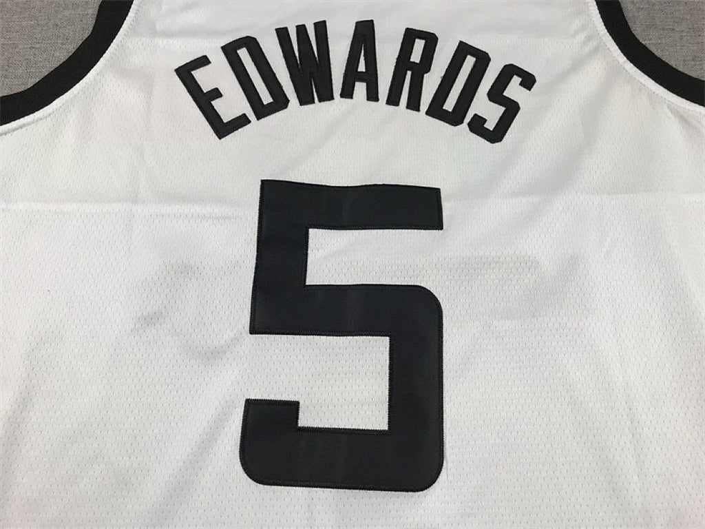 Anthony Edwards #5 Minnesota Timberwolves 2023 City Edition Swingman Embroidered Jersey