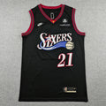 Joel Embiid #21 Philadelphia 76ers 2026 Black City Edition Swingman Embroidered Jersey