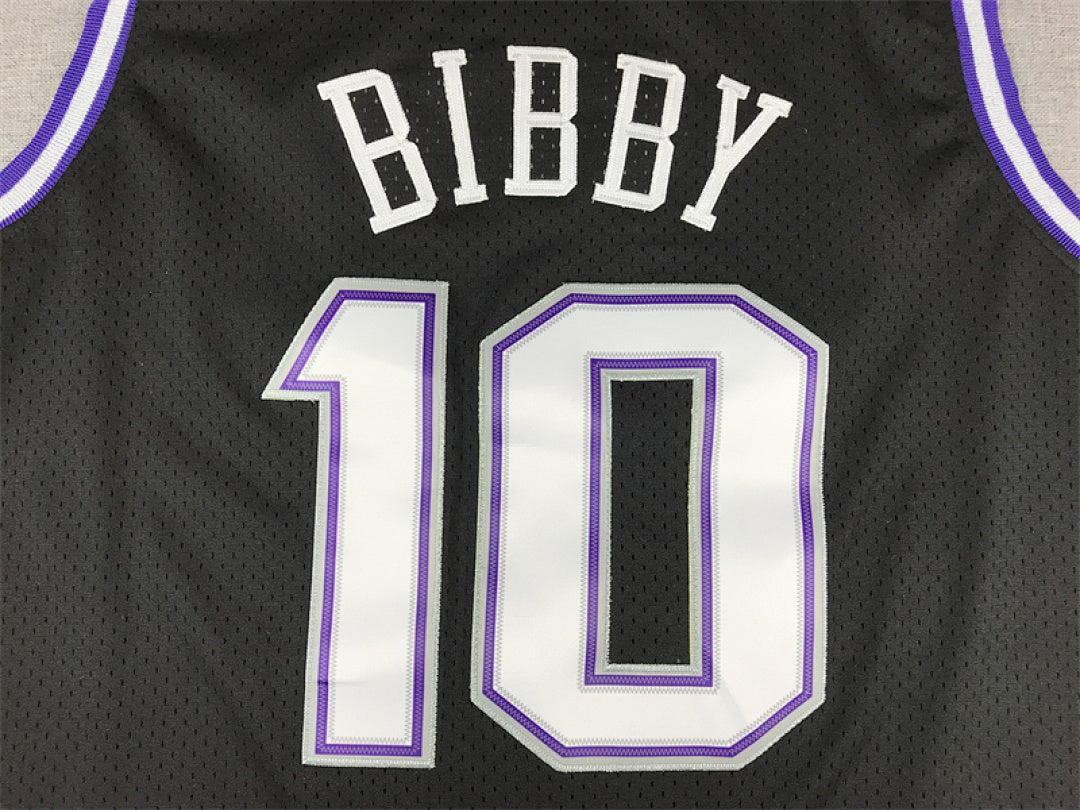 Mike Bibby #10 Sacramento Kings 2001-02 Throwback Embroidered Jersey