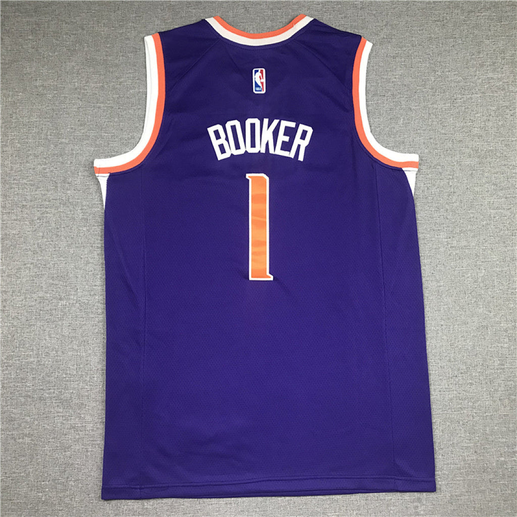 Devin Booker #1 Phoenix Suns  City Edition Swingman Embroidered Jersey
