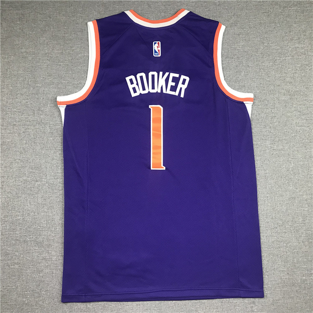 Devin Booker #1 Phoenix Suns  City Edition Swingman Embroidered Jersey