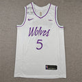 Anthony Edwards #5 Minnesota Timberwolves  City Edition Swingman Embroidered Jersey