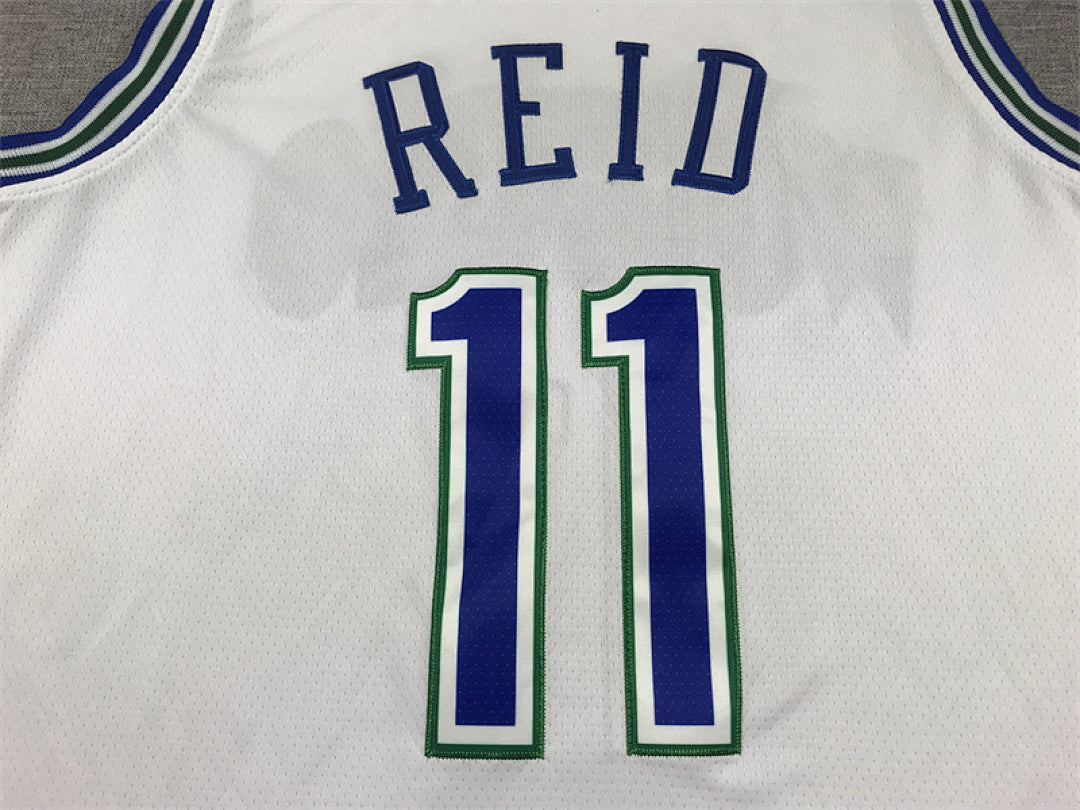 Naz Reid #11 Minnesota Timberwolves White City Edition Swingman Embroidered Jersey