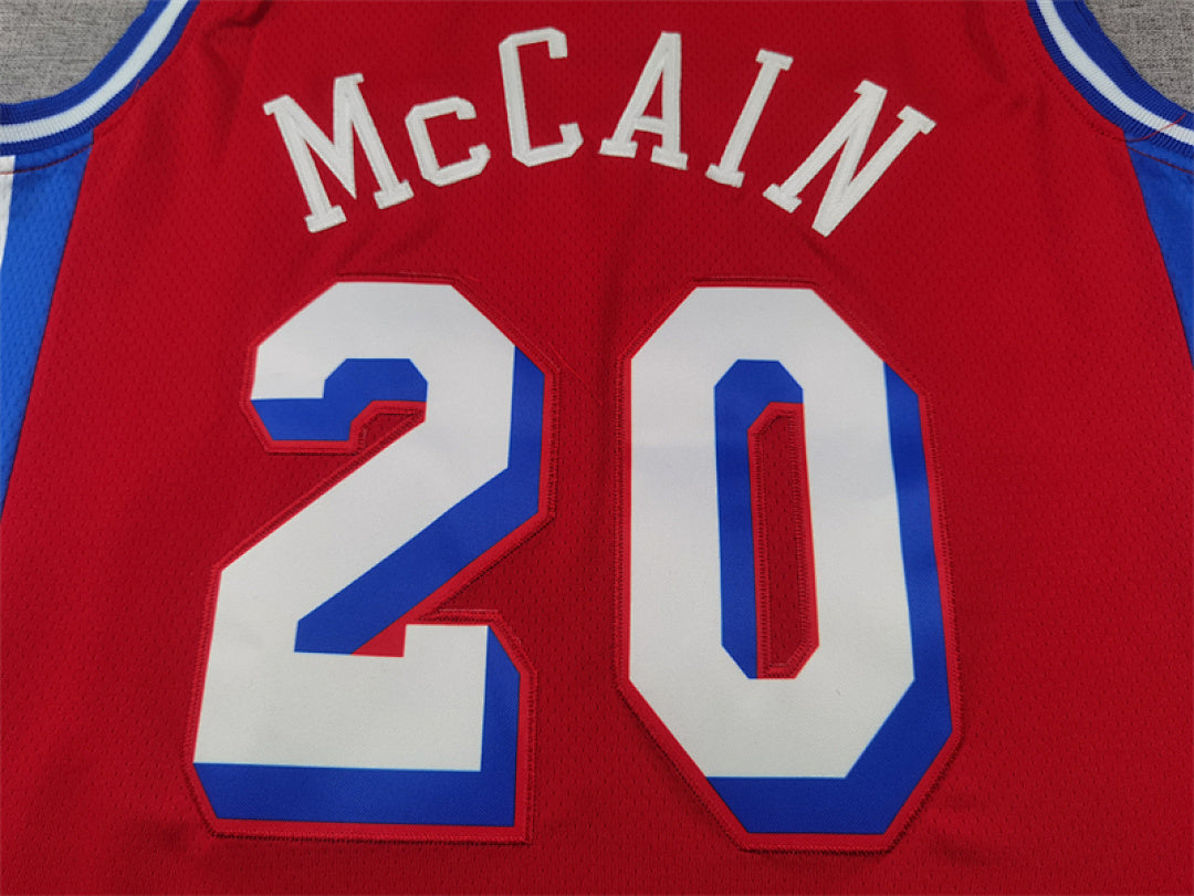 Jared McCain #20 Philadelphia 76ers City Edition Swingman Embroidered Jersey