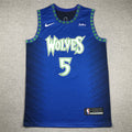 Anthony Edwards #5 Minnesota Timberwolves City Edition Swingman Embroidered Jersey