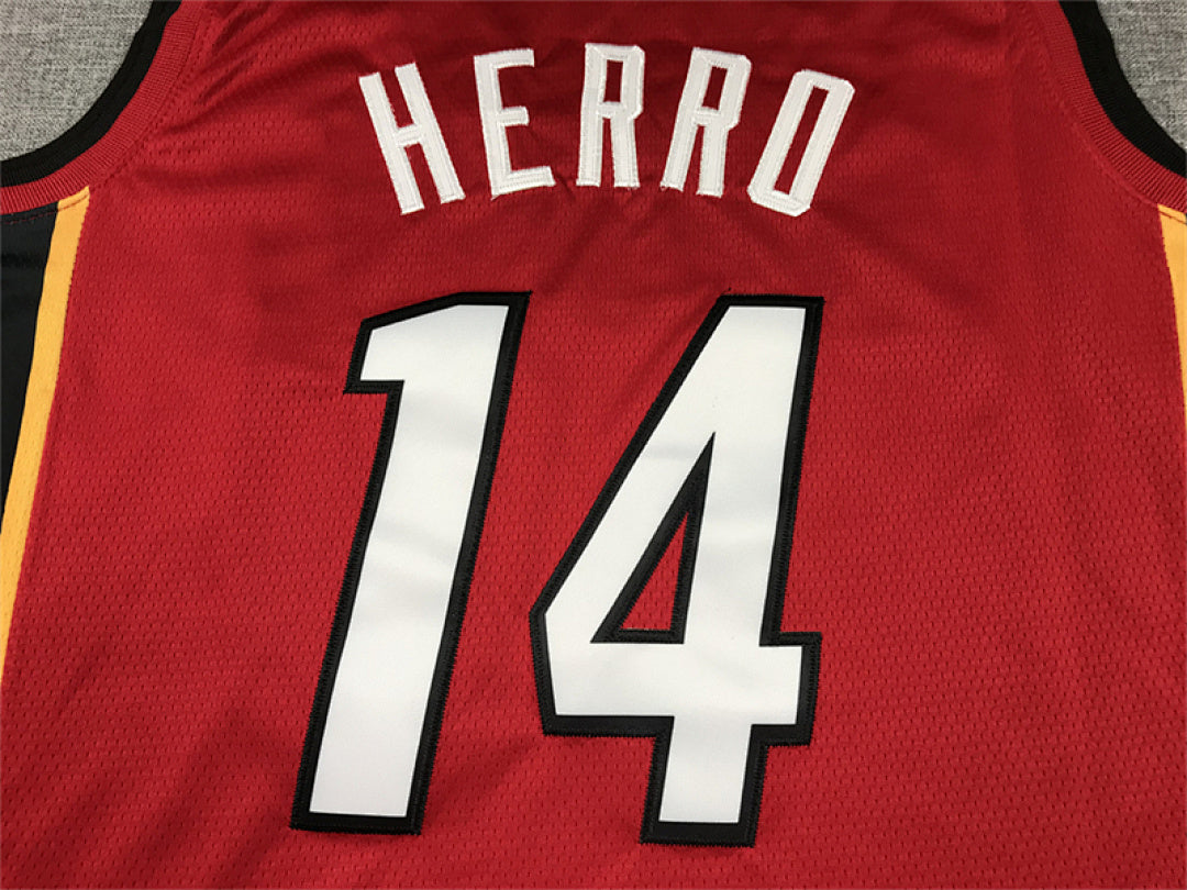 Tyler Herro# 14 Miami Heat City Edition Swingman Embroidered Jersey