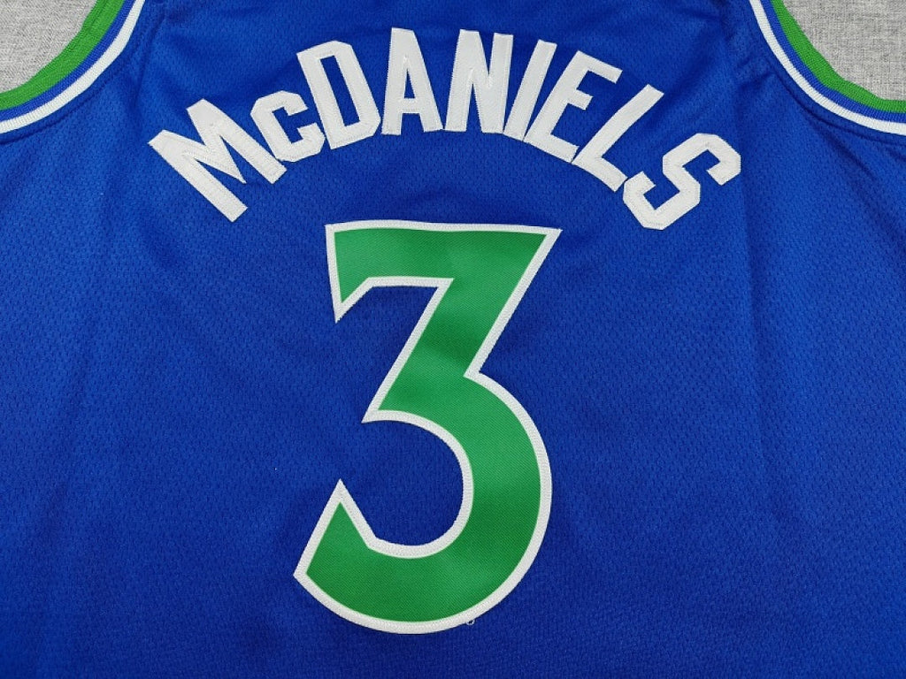 Minnesota Timberwolves Stephon Marbury #3 Blue Jersey – Embroidered