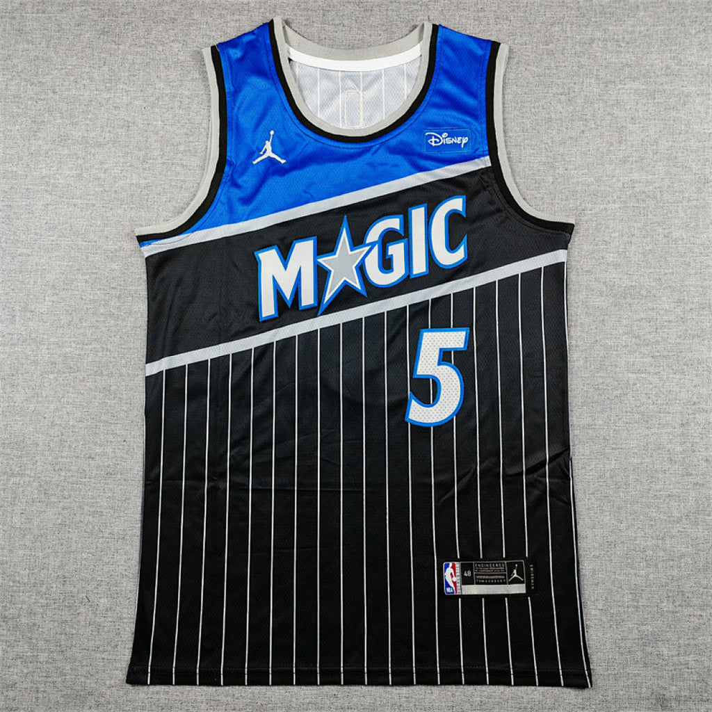 Paolo Napoleon James Banchero#5 Orlando Magic 2026 Black City Edition Swingman Embroidered Jersey