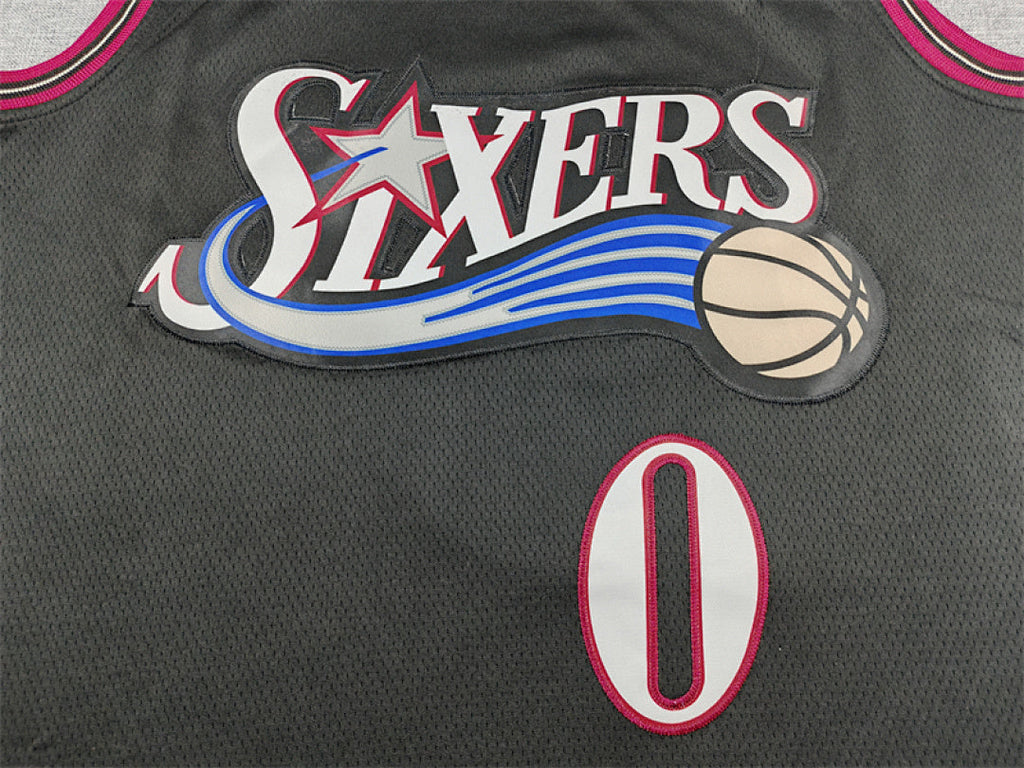 Tyrese Maxey #0 Philadelphia 76ers  City Edition Swingman Embroidered Jersey