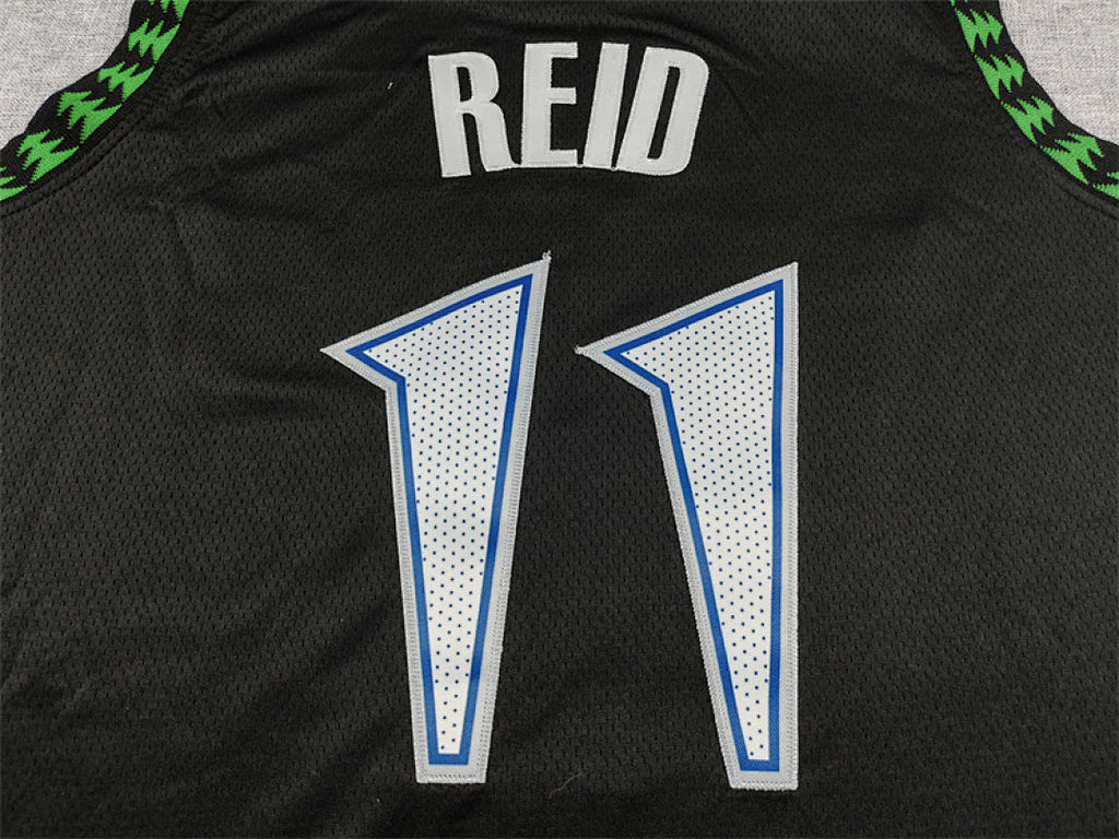 Naz Reid #11 Minnesota Timberwolves 2026 Black City Edition Swingman Embroidered Jersey