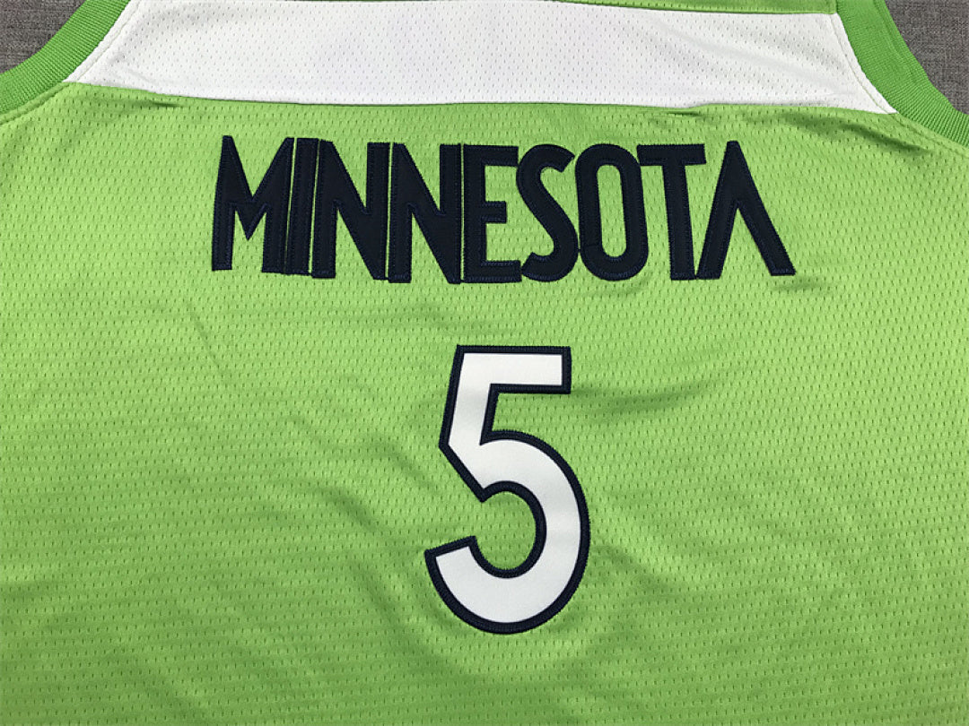 Anthony Edwards #5 Minnesota Timberwolves City Edition Swingman Embroidered Jersey
