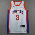 Josh Hart#3 New York Knicks 2025 White City Edition Swingman Embroidered Jersey