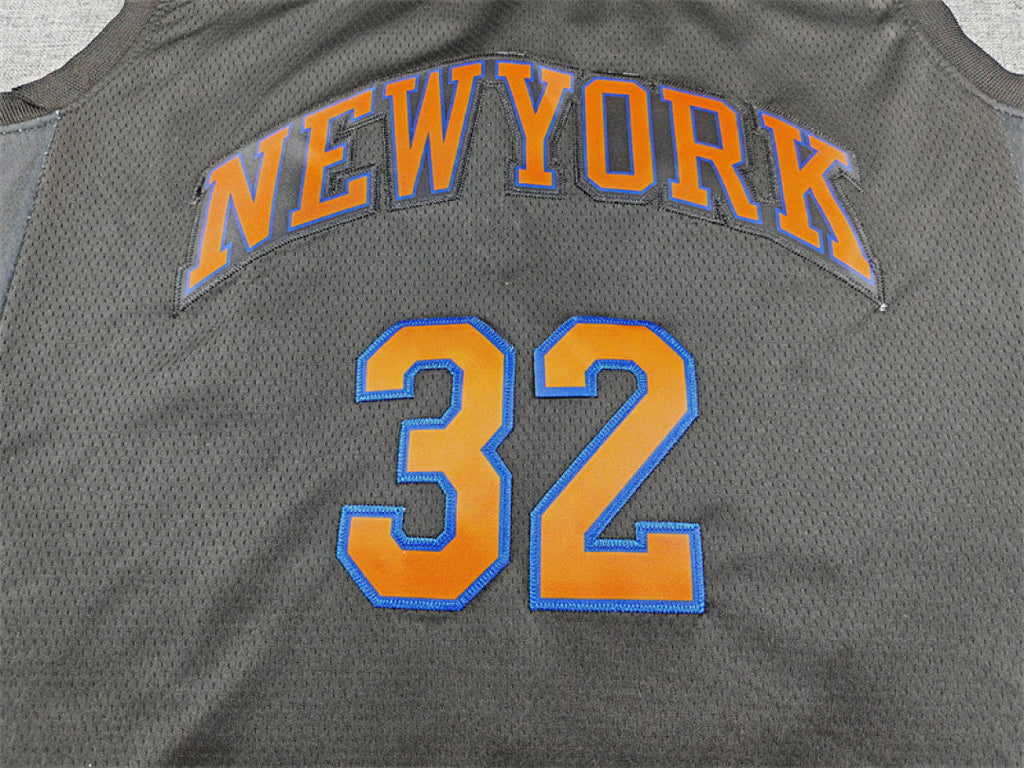Karl-Anthony Towns#3 New York Knicks 2026 Black Statement Edition  Embroidered Jersey