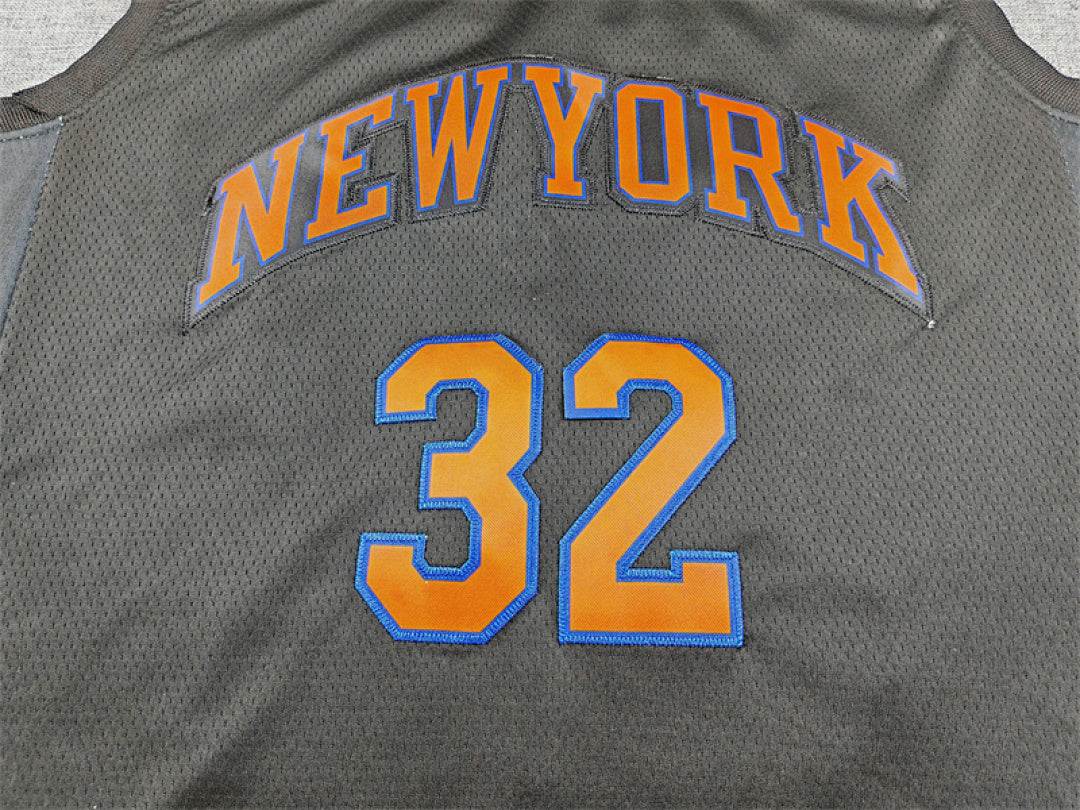 Karl-Anthony Towns#3 New York Knicks 2026 Black Statement Edition  Embroidered Jersey