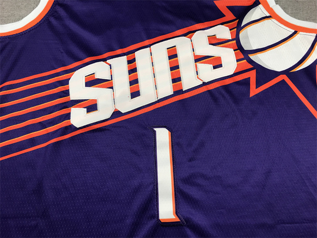 Devin Booker #1 Phoenix Suns 2024 City Edition Swingman Embroidered Jersey