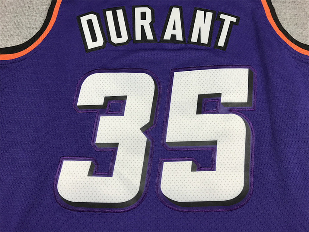 Kevin Durant#35 Phoenix Suns Purple City Edition Swingman Embroidered Jersey