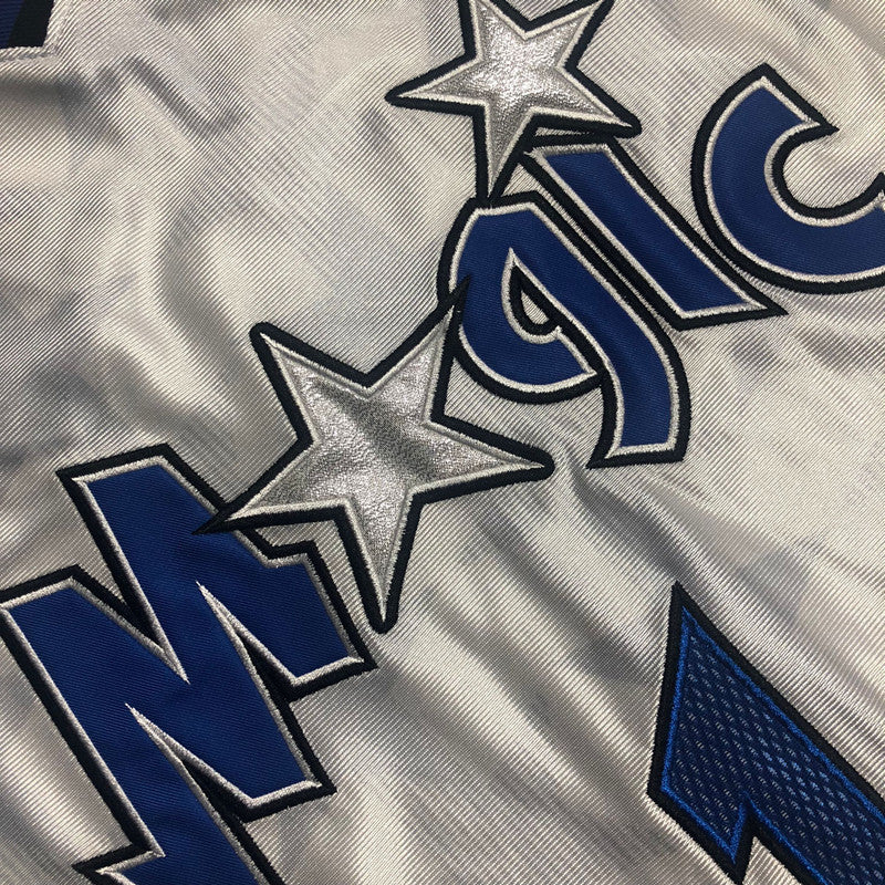 Tracy McGrady #1 Orlando Magic 2000-01 White Thorwback Embroidered Jersey