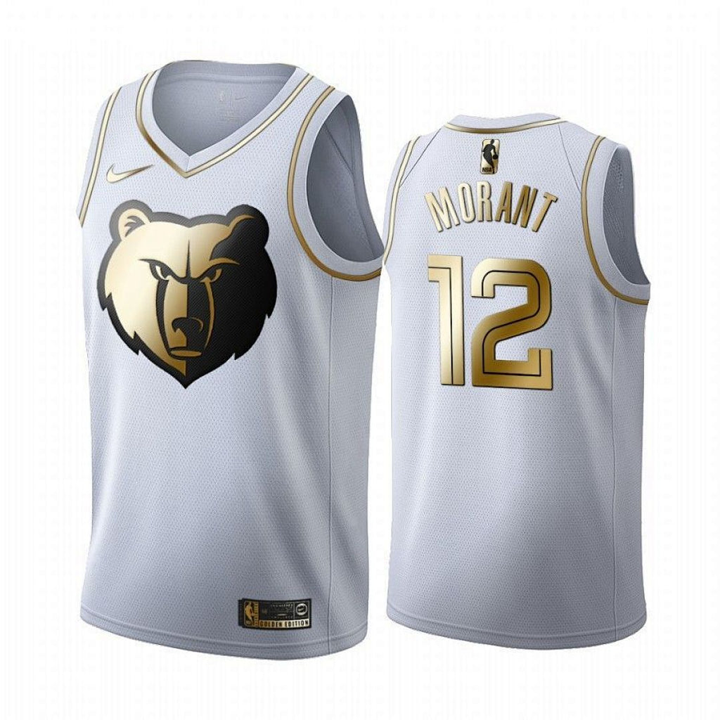 Ja Morant# 12 Memphis Grizzlies  City Edition Swingman Embroidered Jersey