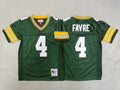 Youth Brett Favre #4 Green Bay Packers Vintage Throwback Jersey