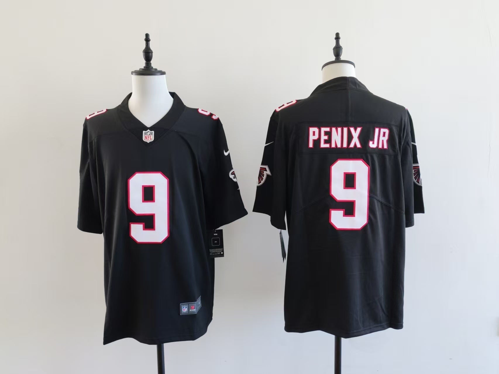 Atlanta Falcons Michael Penix Jr. #9 black Jersey