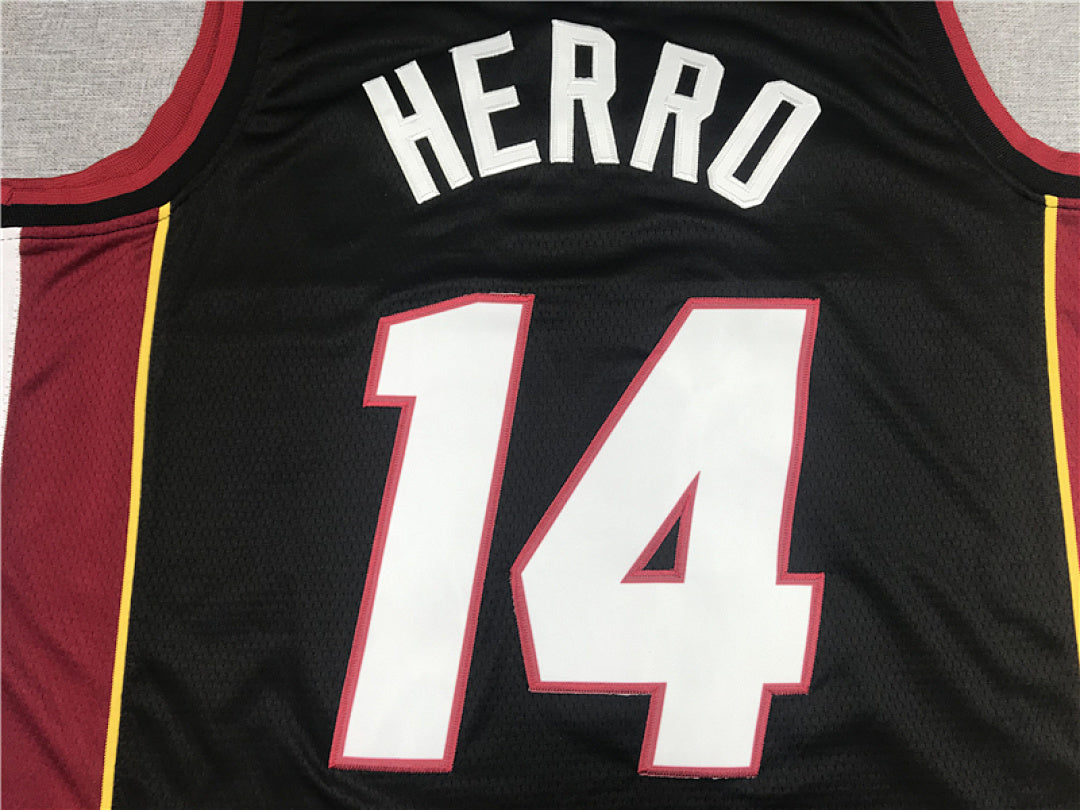 Miami Heat Tyler Herro #14 City Edition Swingman Set — Embroidered