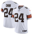 Nick Chubb#24 Cleveland Browns White Jersey