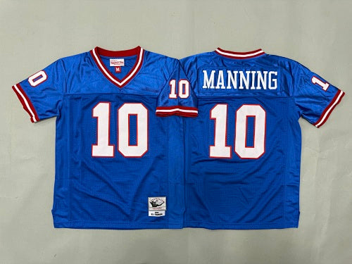 Youth Eli Manning #10 New York Giants Vintage Throwback Jersey