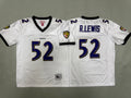 Youth Ray Lewis Baltimore Ravens #52 White Retro Embroidered Jersey