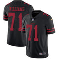 San Francisco 49ers Trent Williams #71 black Jersey