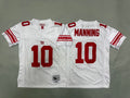 Youth Eli Manning #10 New York Giants White Vintage Throwback Jersey