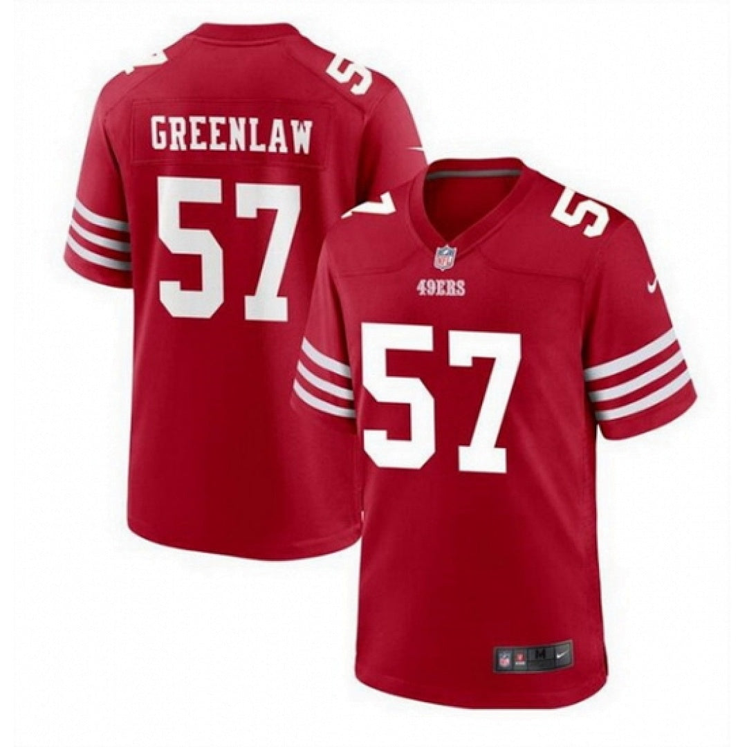 San Francisco 49ers Dre Greenlaw #57 red Jersey