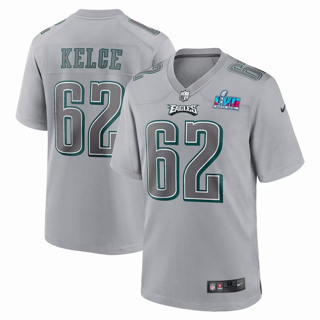 Jason Kelce #62 Philadelphia Eagles Super Bowl Jersey