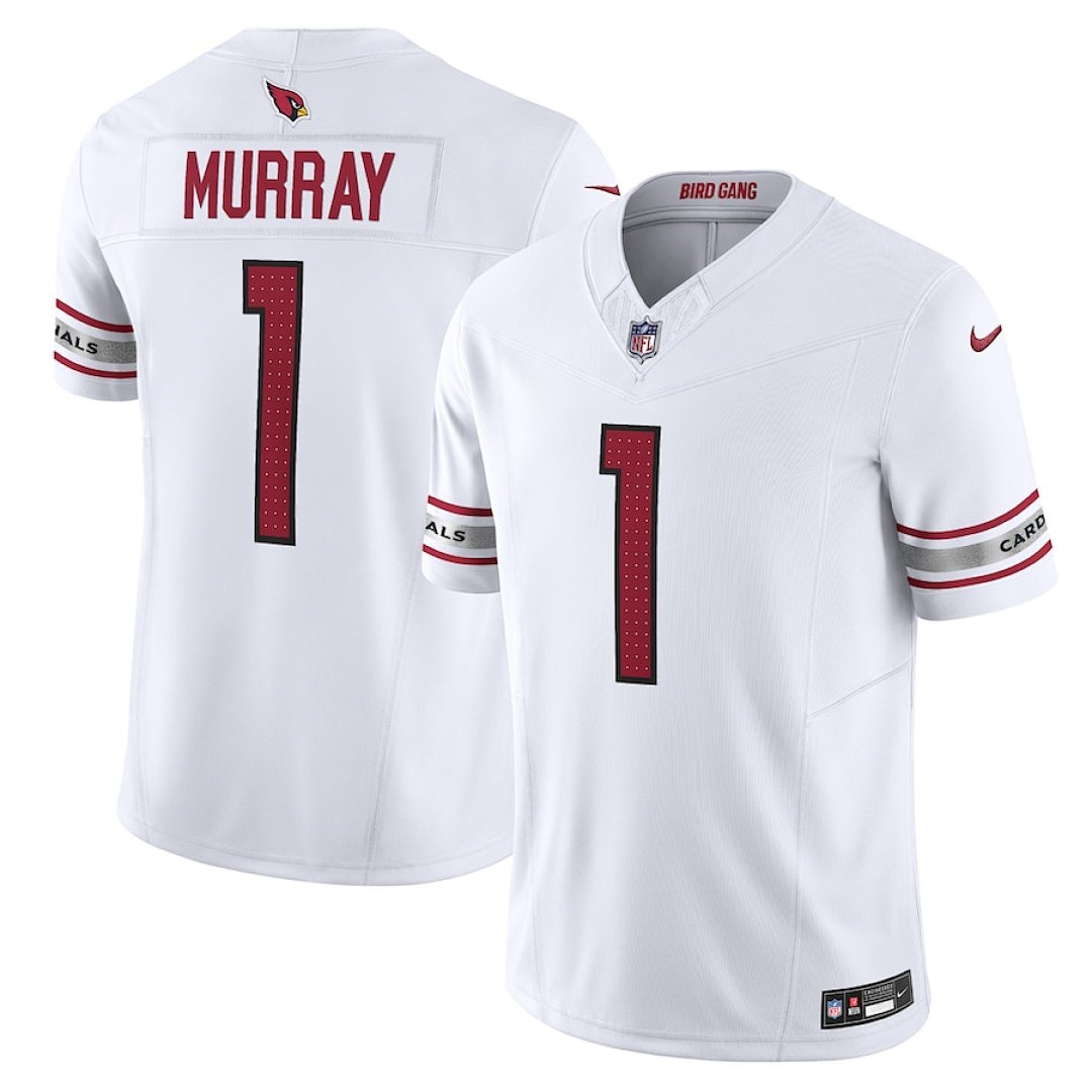 Kyler Murray #1 Arizona Cardinals White Jersey