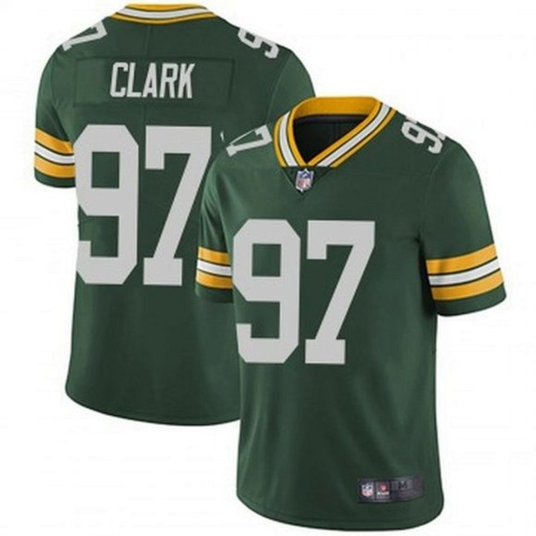 Kenny Clark #97 Green Bay Packers Jersey