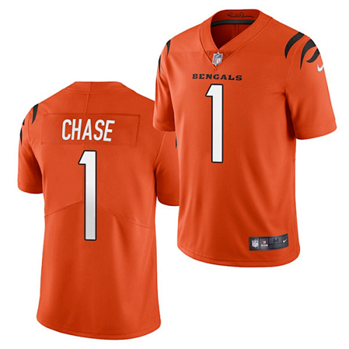 Ja'Marr Chase#1 Cincinnati Bengals Jersey