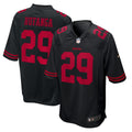 San Francisco 49ers Talanoa Hufanga #29 black Jersey