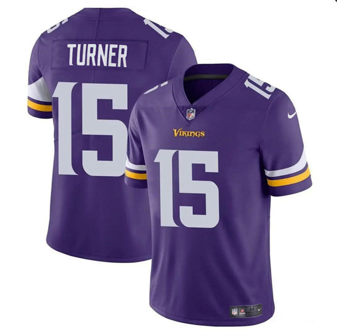 Dallas Turner #15 Minnesota Vikings Jersey
